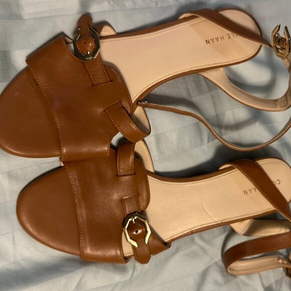 Cole Haan Leather Sandles - Picture 1 of 7